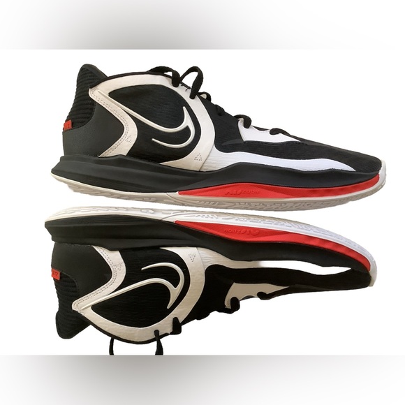 Nike Kyrie Air zoom Low 5 Bright Crimson Mens Basketball Shoes DJ6012001, 10.5 main image 14